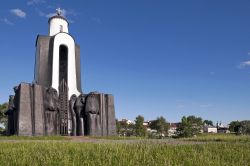 Il monumento a Minsk (Bielorussia) in memoria della battaglia di Nemiga combattuta nel 1067. Proprio in una descrizione medievale della battaglia il nome di Minsk compare per la prima volta ...