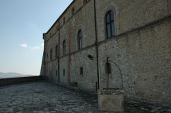 Cortile interno alla fortezza di San Leo