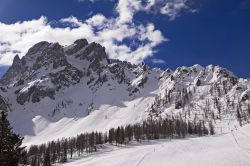 La Croda Rossa a Sesto: sciare nel comprensorio dell'Alta Pusteria in Trentino - © Boerescu / Shutterstock.com