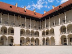 Dentro al palazzo reale del Wavel a Cracovia, l'ex capitale della Polonia - © Neirfy / Shutterstock.com