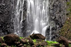 Dettaglio cascate Veimahota a Tahiti