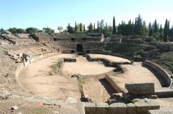 Estremadura  Merida Anfiteatro Romano - foto ...