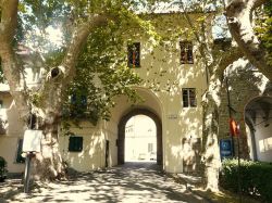 Porta Sarzanese nel borgo di Fivizzano in Toscana