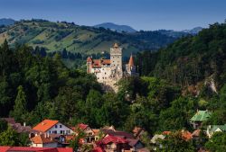 Scorcio del Castello di Bran, vicino a Brasov, nei Carpazi - © Olimpiu Pop / Shutterstock.com
