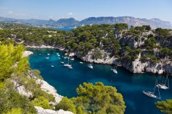 Fotografia de Les Calanques, nei pressi di Cassis. Dal 2012 questo territorio è protetto come Parco Nazionale. Costa Azzurra, Provenza (Francia) - foto © Samuel Borges Photography ...