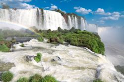Fotografia delle cascate di Iguacu che si trovano ...