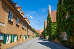 Fuggerei, il quartiere di Augusta l'Augsburg ...