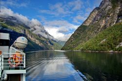 Geirangerfjiord, il fiordo patrimonio UNESCO di Geiranger in Norvegia.
