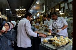 Gelateria all'interno del Suq di Hamidiah a Damasco, Siria 2014 - Foto di Monia Savioli