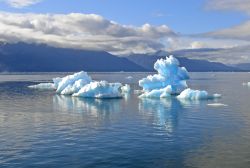 Ghiaccio all'interno della Laguna San Rafael in Cile, l'attrazione più importante raggiungibile da Puerto Chacabuco - © ribeiroantonio / Shutterstock.com