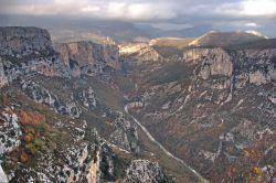 Le famose Gorges du Verdon della Provenza (Francia), dette anche il Gran Canyon d'Europa.