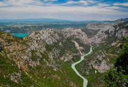 Gorges du Verdon le famose gole della Provenza, anche conosciute con il soprannome di Grand Canyon d'Europa si trovano ad ovest del borgo di Castellane, nella Francia del sud  - © ...