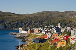 Panorama su Hammerfest, Norvegia - Città ...