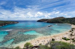 Hanauma bay isole Hawaii. E' considerata ...