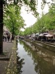I tranquilli canali del centro di Delft