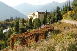 I Giardini di Sissi Merano a Castel Trauttmansdorff Merano Autunno - cortesia foto www.trauttmansdorff.it