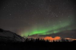 Il cielo stellato di Norvegia, s'accende ...