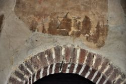 Interno Castello di Gondar stella ebraica