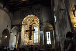 Interno della Chiesa di San Francesco ad Arezzo