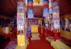 Interno di un Tempio della Mongolia - Foto di Giulio Badini / I Viaggi di Maurizio Levi