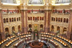 Jefferson Library la Biblioteca del Congresso americano si trova a Washington DC, USA - © Galina Mikhalishina / Shutterstock.com