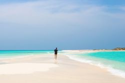 Jogging nei caraibi: una corsa tonificante sulla spiaggia di Los Roques in Venezuela - © Dmitry Burlakov / Shutterstock.com