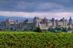 Carcassonne è un gioiello della Francia meridionale, adagiato lungo le rive dell'Aude e vegliato dalle sagome possenti dei Pirenei. Possenti sono anche le sue mura lunghe 2 km, rinforzate ...