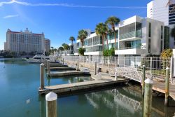 La marina di Sarasota in Florida (Stati Uniti ...