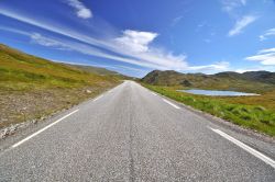 La strada per capo Nord (Nordkapp) in Norvegia ...