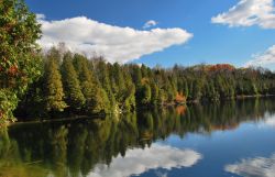 Mississauga (Ontario, Canada) non è solo un moderno centro finanziario: fuori città il paesaggio selvaggio canadese regala spettacoli straordinari, come quello del vicino lago ...