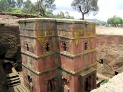 Lalibela Etiopia la chiesa ipogea di S.Giorgio ...