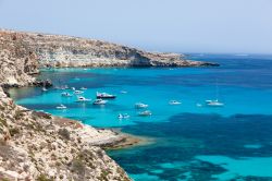 Lampedusa è un vero paradiso per le vacanze di mare in Europa. La sua posizione al centro del mediterraneo garantisce un clima sempre soleggiato, ma mitigato delle brezze marine - © ...