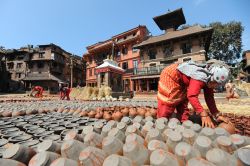 Vasi in ceramica a Bhaktapur - © Hung Chung Chih / shutterstock.com