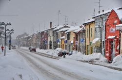 Lugo durante la grande neve del febbraio 2012