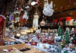 Un dettaglio di uno stallo del Mercatino di natale di Norimberga, uno dei più famosi della Baviera e della Germania