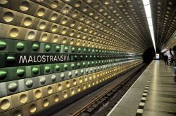 Metro di Praga: la sStazione di Mala Strana