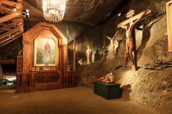 La miniera di sale a Wieliczka, la cittadina si trova  vicino Cracovia, nel sud della Polonia. E' attiva dal 13° secolo ed offre delle interessanti visite guidate - © Nightman1965 ...