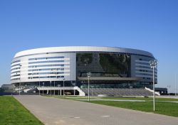 L'Arena di Minsk (capitale della Bielorussia) è usata principalmente per l'hockey su ghiaccio, ma comprende anche una sala da 15 mila spettatori per sport vari e intrattenimenti, ...