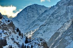 Montagne ad ovest delle Les Deux Alpes in Francia