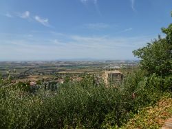 Vista sui Monti Sibillini da Castelfidardo