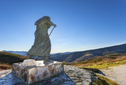 Monumento al Pellegrino a Lugo, Galizia, Spagna  - © AdrianNunez / Shutterstock.com