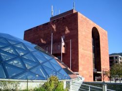 L'ingresso al Museo della bomba atomica ...