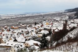 Paesaggio invernale a Riquewihr, Alsazia - Un soffice manto di neve ricopre il borgo di Riquewihr che anche in versione invernale affascina i turisti di tutto il mondo. Le precipitazioni nevose ...