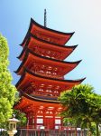 Pagoda Goju no to a Miyajima Hiroshima Giappone ...