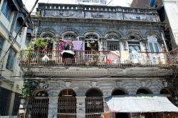 Palazzo coloniale di Yangon, Birmania.
