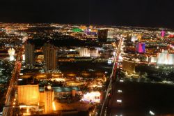 Panorama dalla vetta dell'hotel Stratosphere a Las Vegas - © Michael Stokes / Shutterstock.com