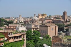 Panorama di Roma, fotografata dal punto più alto del foro romano