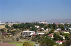 Panorama di Windhoek la capitale della Namibia - © Attila JANDI / Shutterstock.com