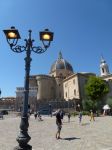 Piazzale Giovanni Paolo II e Porta Marina a Loreto