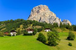 Picco dolomitico a Corvara, Trentino Alto Adige ...